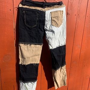 Patchwork Pants
